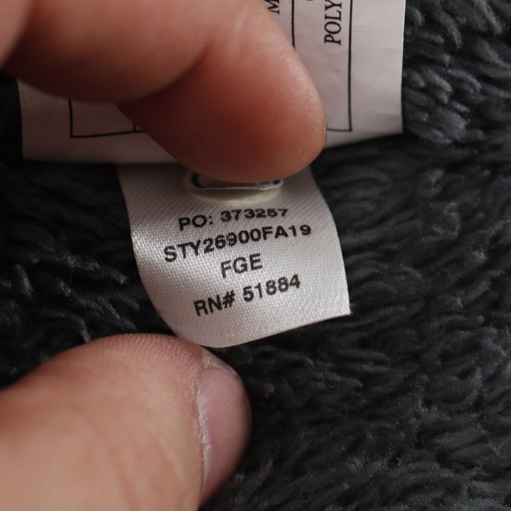 Patagonia Shirt Jacket Men XL Isthmus Quilted Snap Sherpa lined Nylon Forge gray - Picture 14 of 16